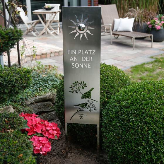 32+ Gartenstecker edelstahl mit spruch ideas