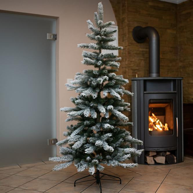 Künstlicher Weihnachtsbaum Kiefer mit Schneeoptik