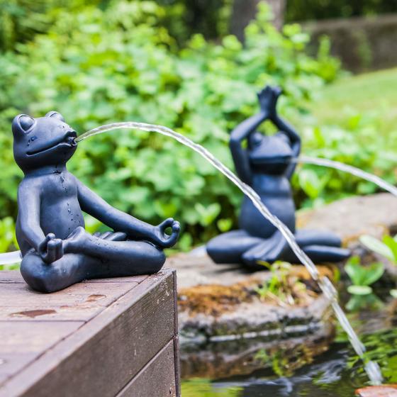 Wasserspiel YogaFrosch, 25x18x23cm online kaufen bei