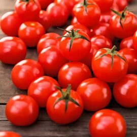 Tomatenpflanze Cherrytomate Rot, veredelt 