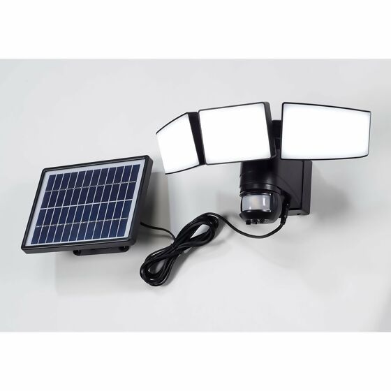 Solar LED Fluter, 15 Watt mit Bewegungsmelder