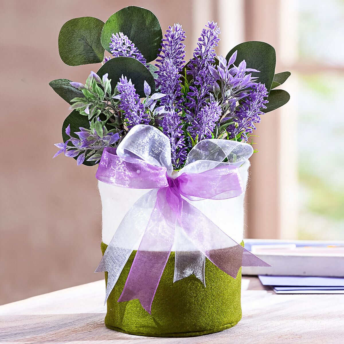 online bei Pötschke im kaufen Topf Lavendel Gärtner Kunstpflanze