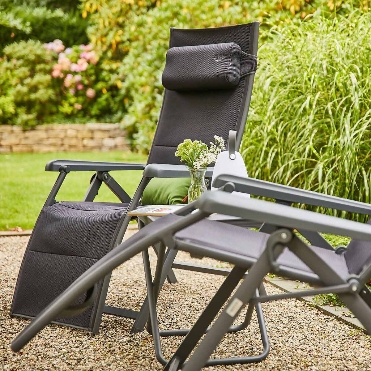 Gartenmöbel Premium-Set 4tlg. mit bei kaufen 2 Gärtner online Pötschke Tischplatte Hocker & Relaxsesseln